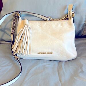 Michael Kors White Crossbody Bag